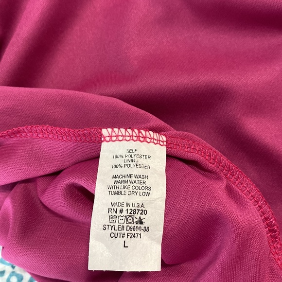 ⚡️Last Days! Francesca's Blue Rain Maxi Dress L - Picture 12 of 12